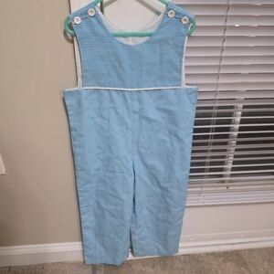 Remember Nguyen Blue Checkered Longalls Size 2T NEW WITHOUT TAGS